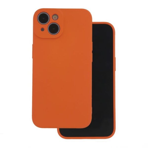 BACK CASE SILICON iPhone 15 Pro 6,1" orange 5907457756359