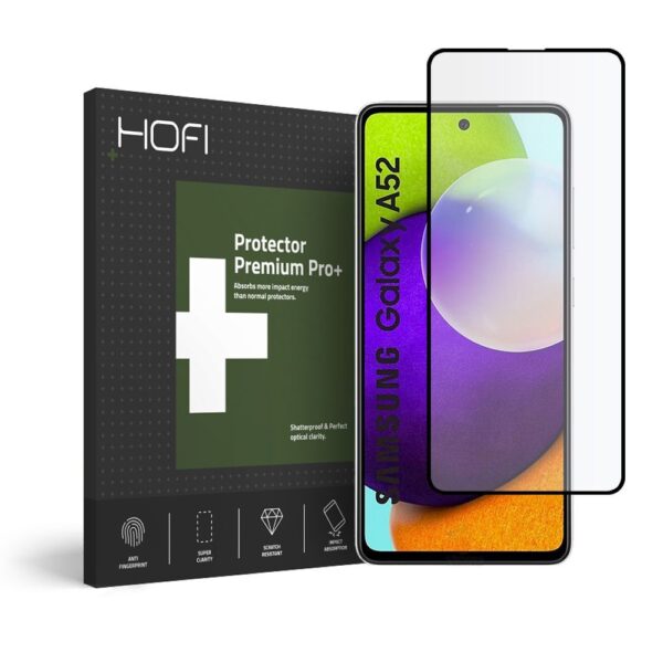 HOFI TEMPERED GLASS PRO+ GALAXY A52 / A52S BLACK 6216990210051