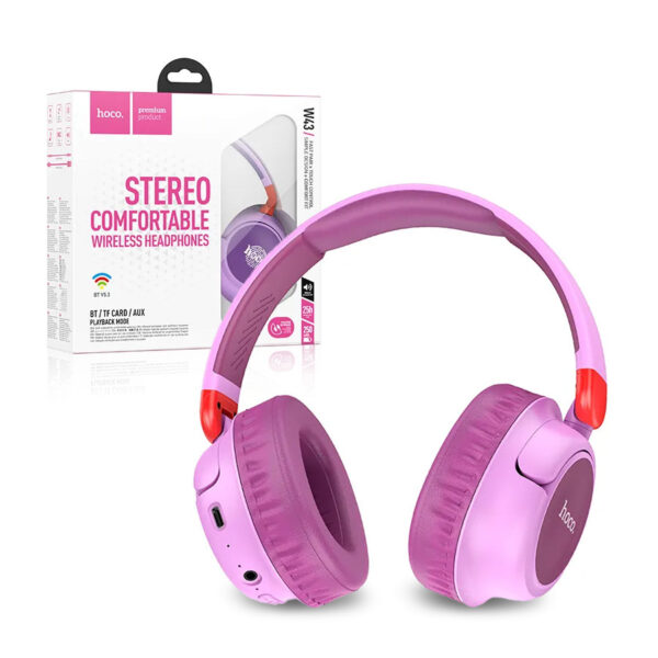 Wireless headset HOCO bluetooth Adventure W43 purple 6931474794659