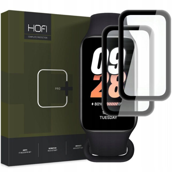 HOFI HYBRID PRO+ 2-PACK XIAOMI SMART BAND 8 ACTIVE BLACK 9319456607147