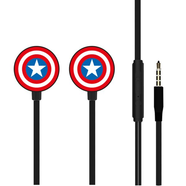 Headset Captain America 003 black