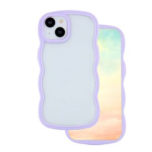 Back Case Wave iPhone 15 6,1" purple 5907457778900