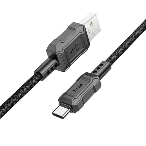 Cable HOCO Type C 3A Leader X94 black 6931474794291