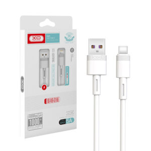 Cable USB XO NB-Q166 - USB-C 1,0 m 5A white 6920680875498