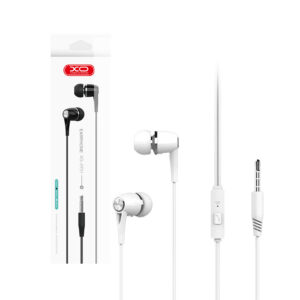 Wired earphones XO EP21 jack 3,5mm white 6920680867332