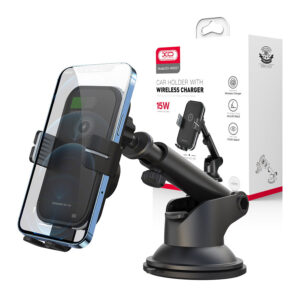 Car holder XO with inductive charging WX027 15W black 6920680879809