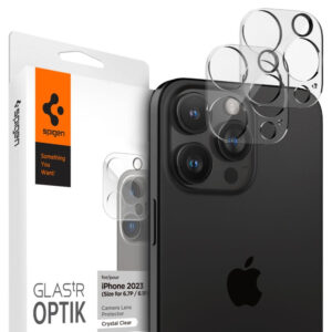 SPIGEN OPTIK.TR CAMERA PROTECTOR 2-PACK IPHONE 14 PRO / PRO MAX / 15 PRO / PRO MAX CRYSTAL CLEAR 8809896741538