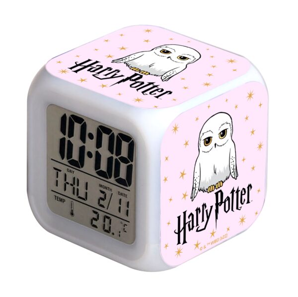 Alarm Clock LED Harry Potter 070 pink