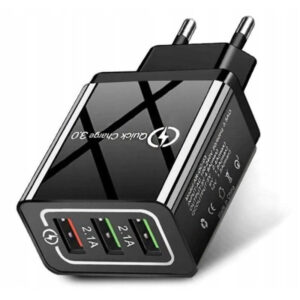 TRAVEL CHARGER QUICK CHARGE 3.0 3X USB