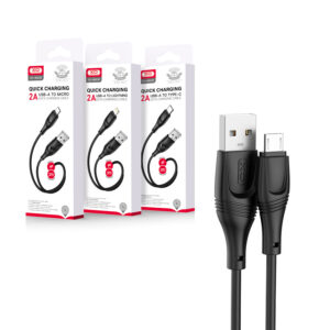 Cable XO NB238 USB - microUSB 3,0 m 2A black 6920680838639