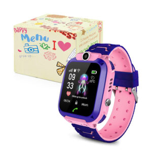 SMART WATCH WATERPROOF FOR KIDS Q12 PINK