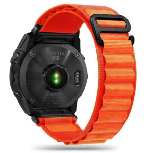 SMART WATCH BAND NYLON PRO GARMIN FENIX 5/ 6/ 6 PRO/ 7 ORANGE 9319456607710