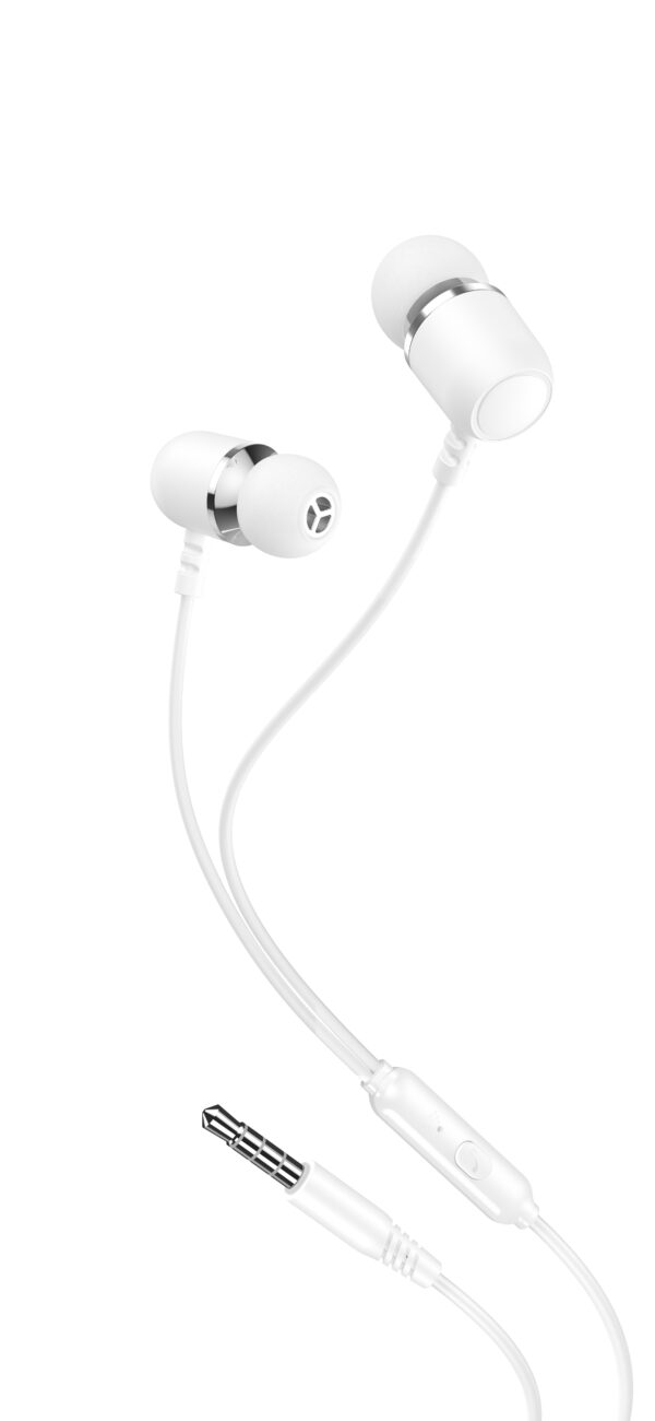 Earphones XO EP64 jack 3,5mm white 6920680834365