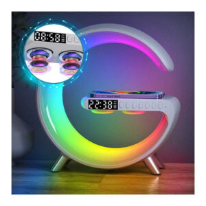 Wireless fast charging station speaker RGB LED Light Model G11