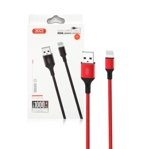 Cable USB XO NB143 - Lightning 1m 2.4A red 6920680870714