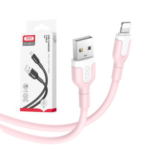 Cable XO NB212 USB - Lightning 1.0 m 2.1A pink 6920680827817