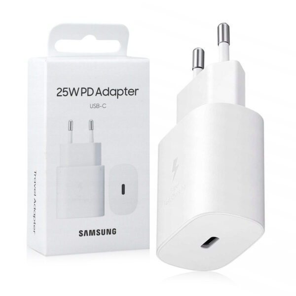 Original Travel charger Samsung 3.0 EP-TA800NWEGEU PD USB Type C 25W 3A white BOX 8806090973338