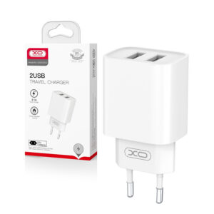 Charger XO CE02C 2x USB 2,1A white 6920680880843