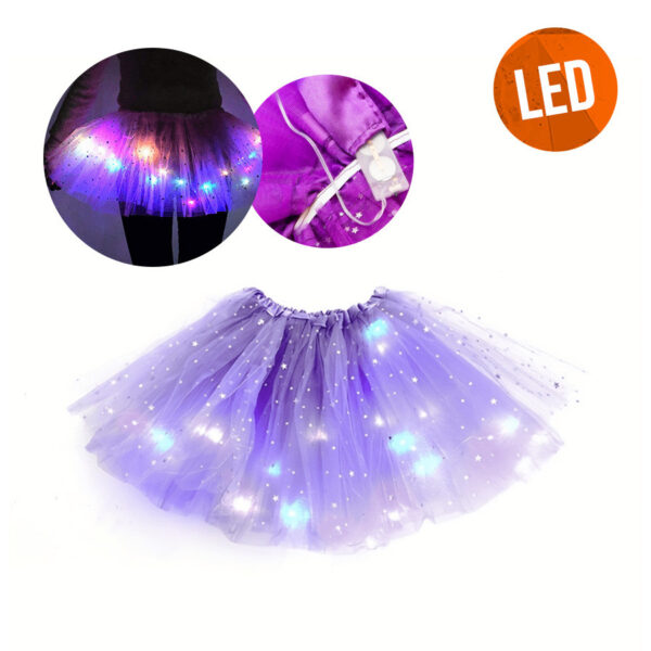 LED tulle skirt (mix of colors)