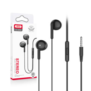 Earphones XO EP69 jack 3,5 mm black 6920680838592