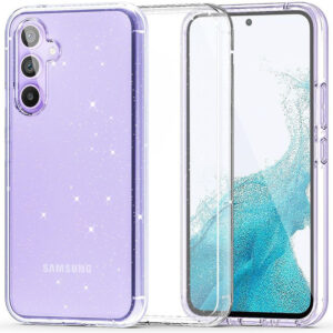 BACK CASE HIGH QUALITY FLEXAIR HYBRID GALAXY S23 FE GLITTER 9319456607031