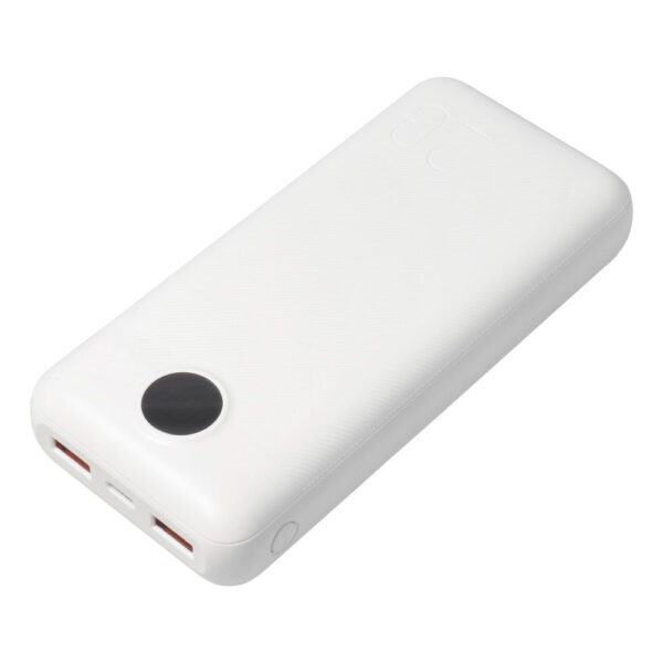 Power bank VEGER L20S 20 000mAh LCD Quick Charge PD20W (VP2039PD) white 6970453555928