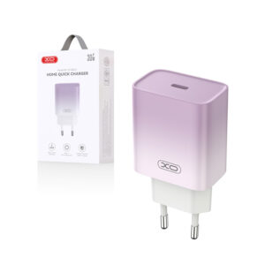 Charger XO CE18 PD 30W 1x USB-C purple-white 6920680851690