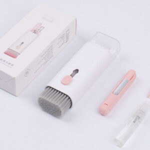 Keyboard / headphones / telephone / service cleaning set pink 5903396200373