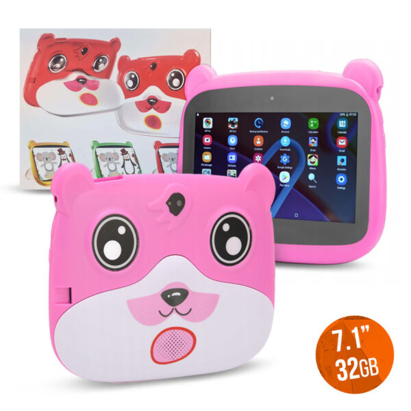 !!!best price!!! Tablet for kids 7.1 cala 32GB pink