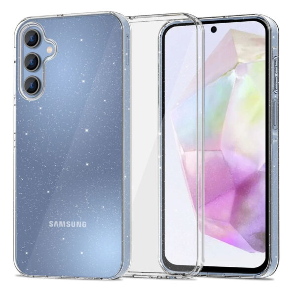 BACK CASE HIGH QUALITY FLEXAIR GALAXY A35 5G GLITTER 5906203692002