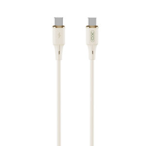 Cable XO NB-Q261 PD USB-C - USB-C 1m 60W beige 6920680853816