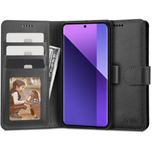 PREMIUM QUALITY WALLET XIAOMI REDMI NOTE 13 PRO+ PLUS 5G BLACK 5906302300440