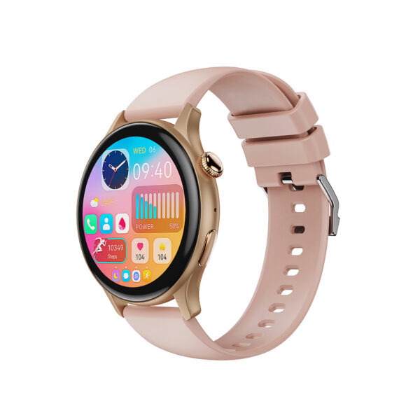 Smart watch XO J6 Amoled pink-gold 6920680854370