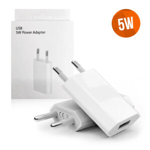 Travel charger 5W white BOX