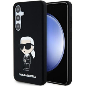 Karl Lagerfeld Samsung S24 KLHCS24SSNIKBCK HC SILICONE NFT IKONIK black 3666339242299