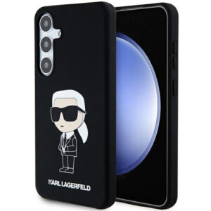 Karl Lagerfeld Samsung S24 Plus KLHCS24MSNIKBCK HC SILICONE NFT IKONIK black 3666339242305