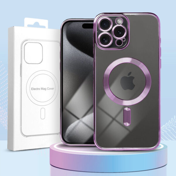 Back Case Magsafe Chrome IPHONE 11 PRO purple 5903396210099