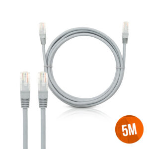 Cable PATCHCORD UTP 5m grey