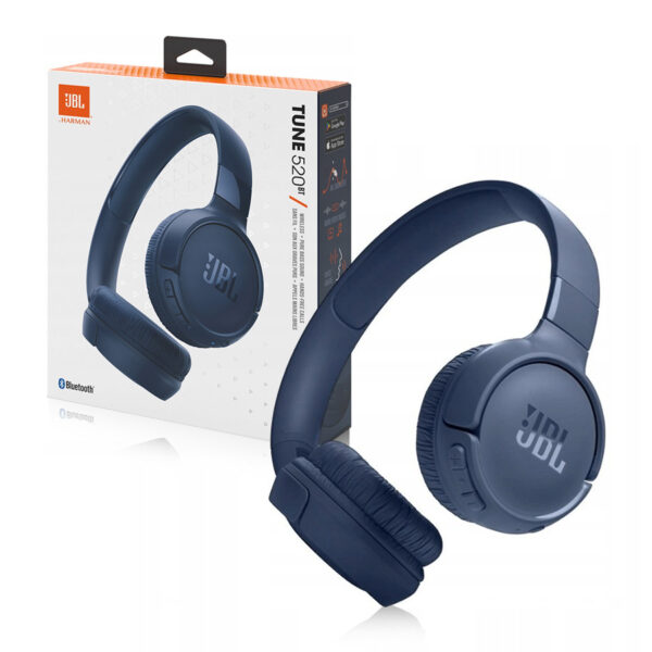 Headphones JBL TUNE 520 BT blue