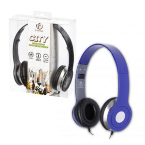 Rebeltec City headphones blue 5902539600155