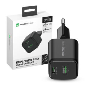 Charger Amazing Thing Explorer Pro EUEP33W USB Type C PD 33W 3A black 4892878082617