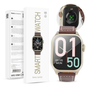 Smart Watch HOCO Y17 smart sport (possibility of calls from the watch) gold 6942007604857