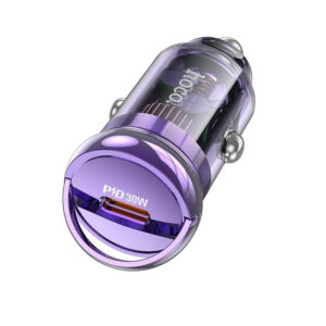 Car charger HOCO Type C PD30W Z53 SIGHT purple 6942007611251