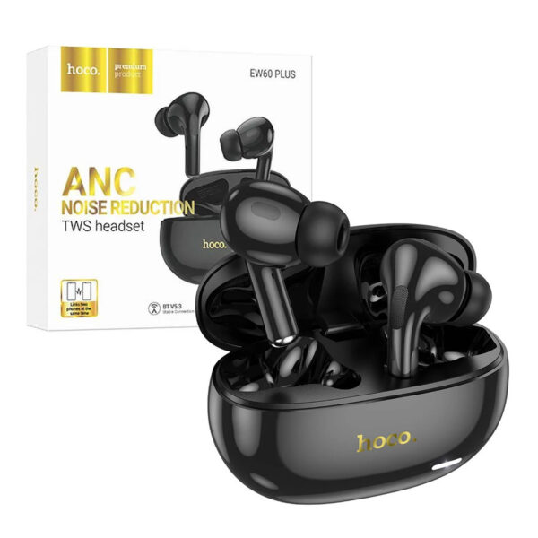 Earphones HOCO Norman TWS EW60 Plus ANC black 6942007613286