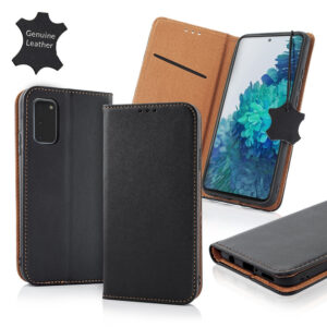 SMART PRO REAL LEATHER Samsung A15 4G / A15 5G black 5907457724006