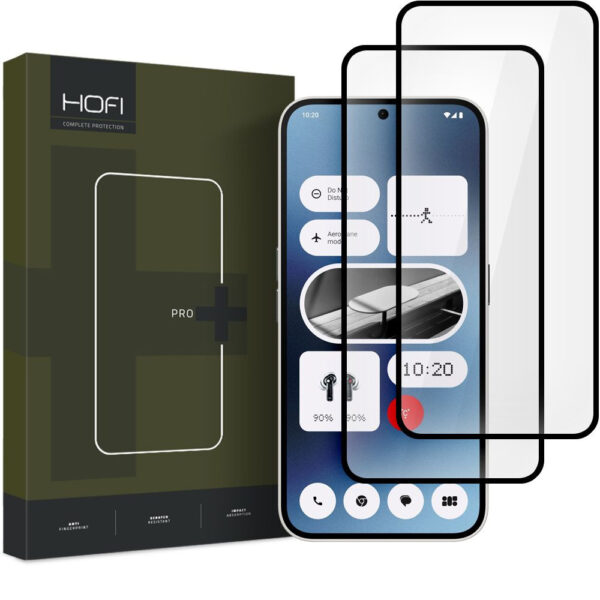 HOFI GLASS PRO+ 2-PACK NOTHING PHONE 2A BLACK 5906302308309