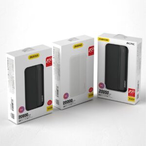 Power bank Dudao 20000mAh 2xUSB-A 10W K4S+ black 6973687242459