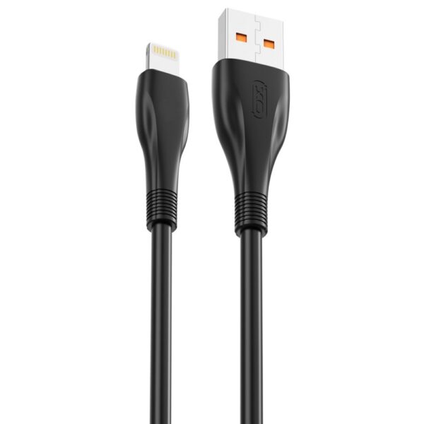 Cable USB XO NB185 - Lightning 1,0m 6A black 6920680879236