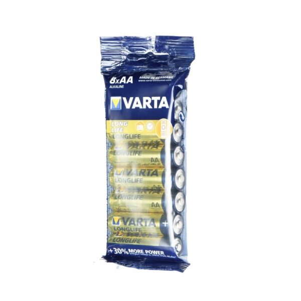 Alkaline battery VARTA R6 (AA) 8pcs Longlife 4008496681129