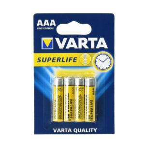 Zinc Battery VARTA R3 (AAA) 4pcs Superlife 4008496676187